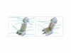 Quinta Studio QR+32041 K-36L (late) ejection seat (for Su-25/Su-25SM aircraft since 2008) (All kits) 1/32
